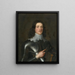 Portret van een jonge man in harnas met kanten kraag - Robert Walker — ingelijst kunstwerk aan de muur