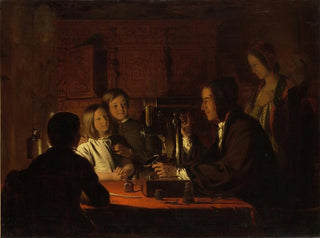 Robert Walter Weir - The Microscope.webp