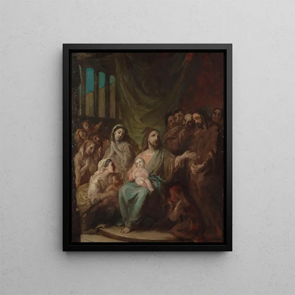 Robert Wilhelm Ekman - Let The Children Come To Me.webp
