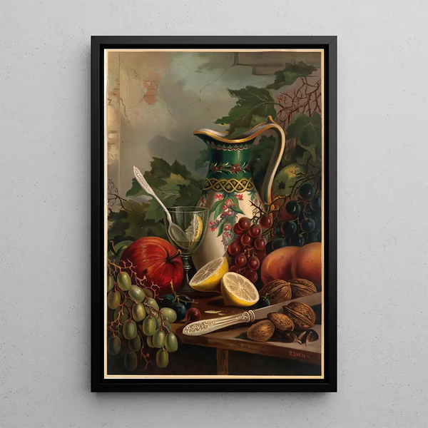 Dessert n° 1 - Robert Wilkie — ingelijst kunstwerk aan de muur