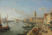 van Venetië met het Dogepaleis, de Campanile van San Marco en Santa Maria della Salute - Roberto Roberti — weergave van het kunstwerk
