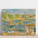 Reproductie van het schilderij van Rochers de Guernesey met personages (Strand bij Guernesey) - Pierre-Auguste Renoir
