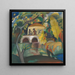 Rococo - August Macke — ingelijst kunstwerk aan de muur