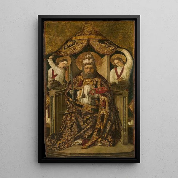 Saint Pierre en majesté - Rodrigo de Osona — ingelijst kunstwerk aan de muur