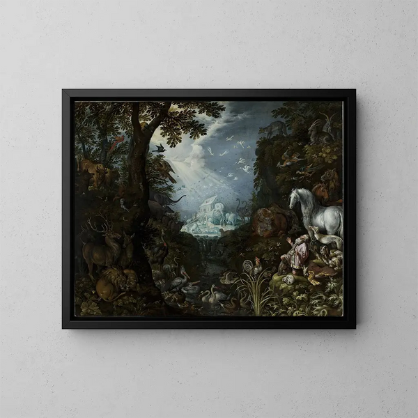 L'Arche de Noé - Roelant Savery — framed artwork on a wall