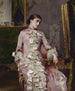 Dame en rose - Rogelio de Egusquiza — weergave van het kunstwerk
