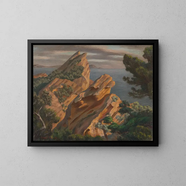 La Ciotat - Roger Fry — framed artwork on a wall