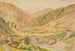 Landscape Painting Untitled with Mountains - Roland Hipkins — artwork view