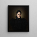 Portret van Käthe Lieber - Roman Fekonja — ingelijst kunstwerk aan de muur