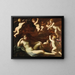 Venus en Cupido met lentekransen - School van Rome — ingelijst kunstwerk aan de muur