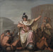 Rome as the sovereign of the world - Nicolai Abildgaard — displayed in an interior