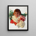 Verrassing met Kerstmis - Ronald Lee Anderson — ingelijst kunstwerk aan de muur