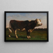Koning van de kudde - Rosa Bonheur — ingelijst kunstwerk aan de muur