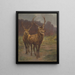 De monarchen van het bos - Rosa Bonheur — ingelijst kunstwerk aan de muur