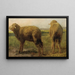 Schapen in een weide - Rosa Bonheur — ingelijst kunstwerk aan de muur