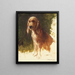 Studie van een hond - Rosa Bonheur — ingelijst kunstwerk aan de muur