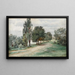 Landschap - Rosa Mayreder — ingelijst kunstwerk aan de muur