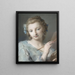 - Rosalba Carriera — ingelijst kunstwerk aan de muur