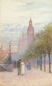 Palais de Westminster et Westminster - Rose Barton — weergave van het kunstwerk