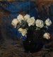 Witte Rozen - Léon Wyczkowski — weergave van het kunstwerk