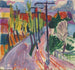 Route with trees near Freidorf - Hermann Scherer — artwork view