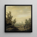 Route dans les dunes - Claes van Beresteyn — ingelijst kunstwerk aan de muur