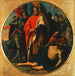 Rudolf I of Habsburg on Ottokar's body at Dürnkrut 1278 - Karl von Blaas — displayed in an interior
