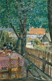 Jardin d'auberge - Rudolf Bernt — weergave van het kunstwerk