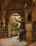 van Garder l'Alhambra - Rudolf Ernst — weergave van het kunstwerk