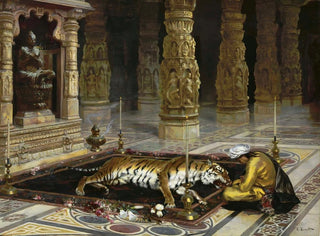 Rudolf Ernst - Honoring the Tiger.webp