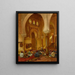 In de Madrasa - Rudolf Ernst — ingelijst kunstwerk aan de muur