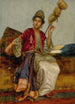La Fileuse - Rudolf Ernst — weergave van het kunstwerk