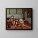La Musicienne - Rudolf Ernst — ingelijst kunstwerk aan de muur