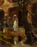 L'étang sacré - Rudolf Ernst — weergave van het kunstwerk