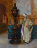 Onderhoud van de lamp - Rudolf Ernst — weergave van het kunstwerk