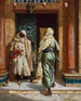 The sleeping guard - Rudolf Ernst — artwork view