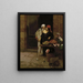 De orangesverkoper - Rudolf Ernst — ingelijst kunstwerk aan de muur