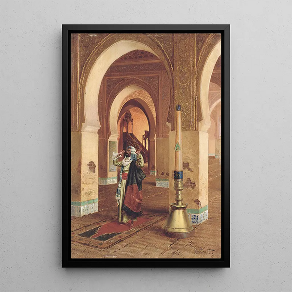 La Prière - Rudolf Ernst — ingelijst kunstwerk aan de muur