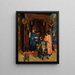 Fidèles dans un Sanctuaire Bouddhiste - Rudolf Ernst — ingelijst kunstwerk aan de muur