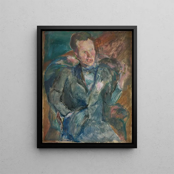 Ludwig Wolde - Rudolf Grossmann — framed artwork on a wall