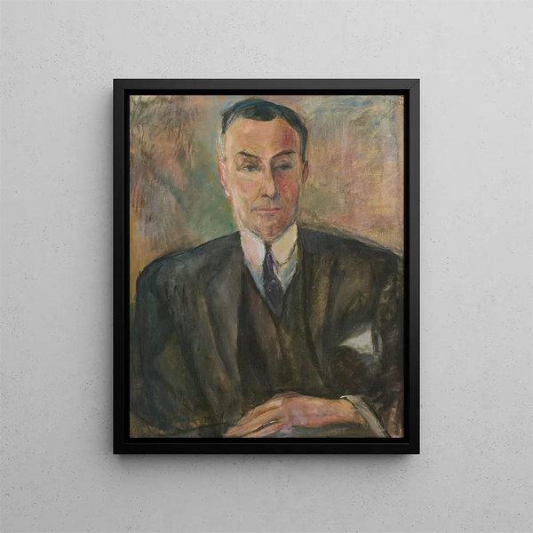 Mario Arbini - Rudolf Grossmann — framed artwork on a wall