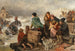 Storm op de kust - Rudolf Jordan — weergave van het kunstwerk