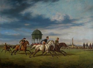 Rudolf Kuntz - Ein Pferderennen.webp