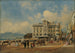 van het stadhuis in Gmunden - Rudolf von Alt — weergave van het kunstwerk