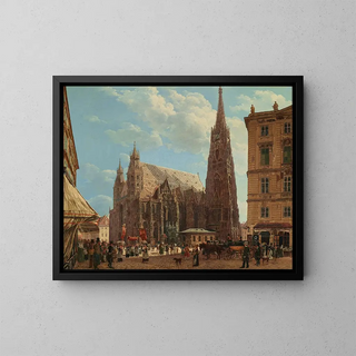 Rudolf von Alt - Der Stephansdom in Wien.webp