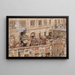 Fonderie de Fer Kitschelt à Skodagasse - Rudolf von Alt — ingelijst kunstwerk aan de muur