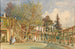 van het hoofdgebouw van het paleis van de Khans in Bakhtchissaraï - Rudolf von Alt — weergave van het kunstwerk