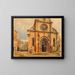 De kathedraal van Sibenik in Dalmatië - Rudolf von Alt — ingelijst kunstwerk aan de muur