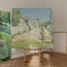 Reproductie van het schilderij Rue de Gloucester - Childe Hassam