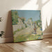 Reproductie van het schilderij Rue de Gloucester - Childe Hassam